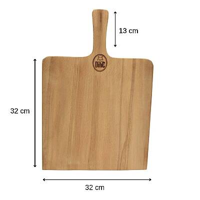 Kısa Saplı Ahşap Pizza ve Ekmek Küreği 32x45 cm - 2