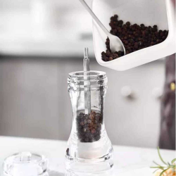 Akrilik Biber Değirmeni Çelik 14 cm - DincKitchen