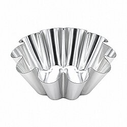 Çelik Brioche Kek Kalıbı 9 cm 