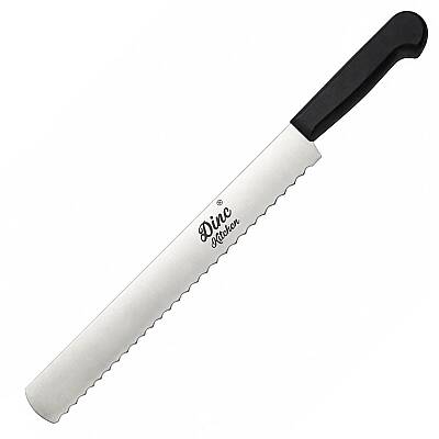 Geniş Dişli Pasta Bıçağı 30 cm Sol El - 1