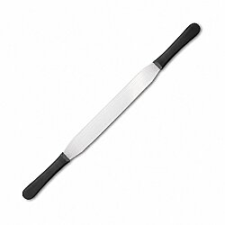 Pasta Paleti Paslanmaz Çelik Çift Saplı 30 cm - 1