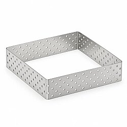 Delikli Tart Kalıbı 10x10 cm 2'li Set 