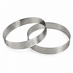 Delikli Tart Kalıbı 8 cm 6'lı Set - 3