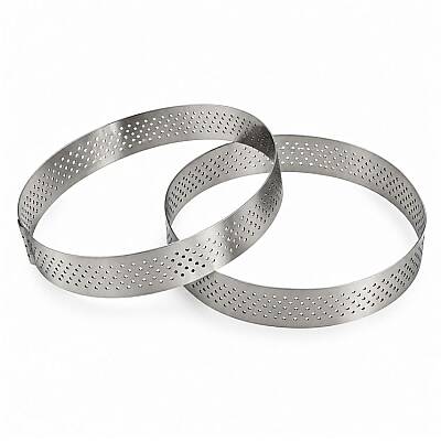 Delikli Tart Kalıbı 8 cm 6'lı Set - 3