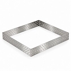 Delikli Tart Kalıbı 16x16 cm - DİNC KİTCHEN