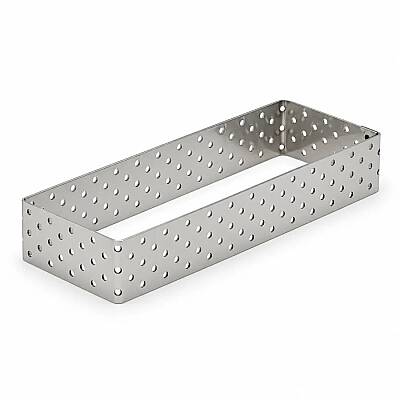 Delikli Tart Kalıbı 4,5x12 cm 6'lı Set - 1