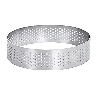 Delikli Tart Kalıbı 9 cm 3'lü Set - 1