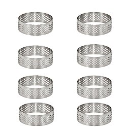 Delikli Tart Kalıbı 6 cm 8’li Set - 2