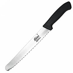 Dişli Ekmek Bıçağı 22 cm Siyah - DİNC KİTCHEN