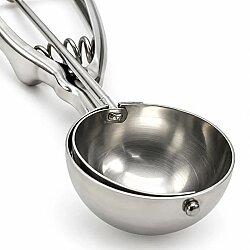 Paslanmaz Çelik Dondurma Kaşığı ve Makası 41 mm - 4
