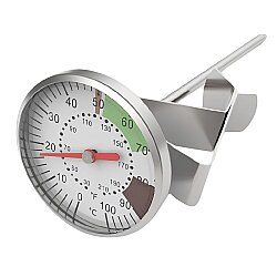  Klipsli Süt Köpürtme Termometresi -10°C ile +100°C - DİNC KİTCHEN (1)