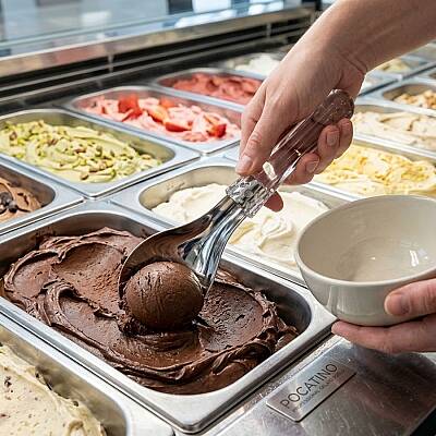 Gelato Dondurma Kaşığı Şeffaf 26 cm - 3