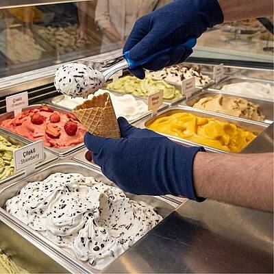Gelato Dondurma Kaşığı Mavi 26 cm - 3