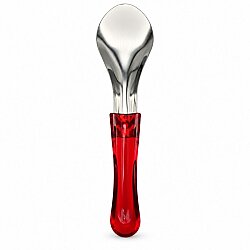 Gelato Dondurma Kaşığı Şeffaf Kırmızı 26 cm - 2
