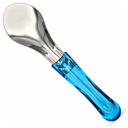Gelato Dondurma Kaşığı Şeffaf Mavi 26 cm - Pocatino