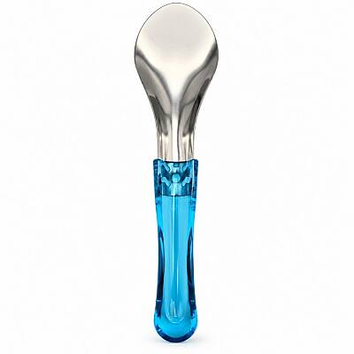 Gelato Dondurma Kaşığı Şeffaf Mavi 26 cm - 2
