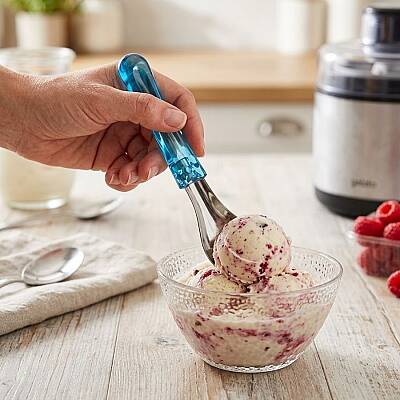 Gelato Dondurma Kaşığı Şeffaf Mavi 26 cm - 3