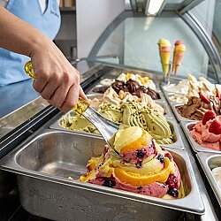Gelato Dondurma Kaşığı Şeffaf Sarı 26 cm - 3