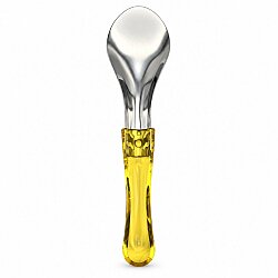 Gelato Dondurma Kaşığı Şeffaf Sarı 26 cm - 2