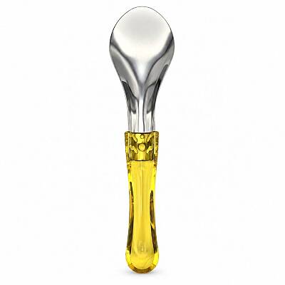 Gelato Dondurma Kaşığı Şeffaf Sarı 26 cm - 2