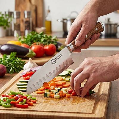Santoku Şef Bıçağı 15 cm - 3