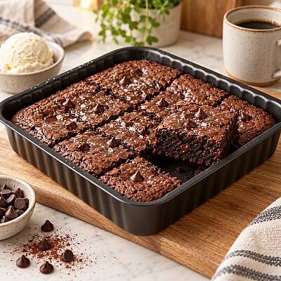 Yapışmaz Kare Kek ve Brownie Kalıbı 24 cm - 3