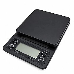 Dijital Zamanlayıcılı Kahve Tartısı 3 kg 0,1 g - NECKLİFE (1)