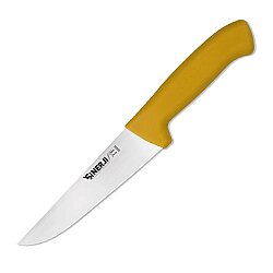 Kasap Bıçağı 18 cm Sarı 