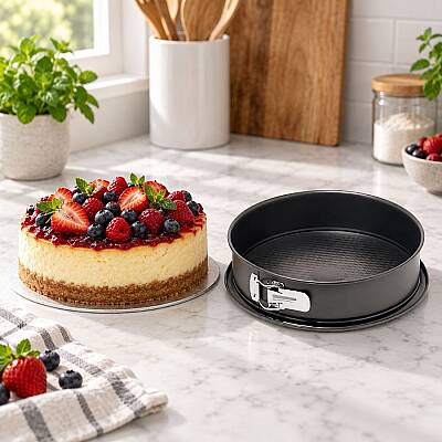 Kelepçeli Yuvarlak Kek Kalıbı 26 cm - 4