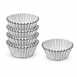 Gümüş Jöle Muffin Kağıt Kek Kapsülü - 2