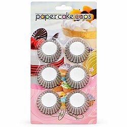 Gümüş Jöle Muffin Kağıt Kek Kapsülü 