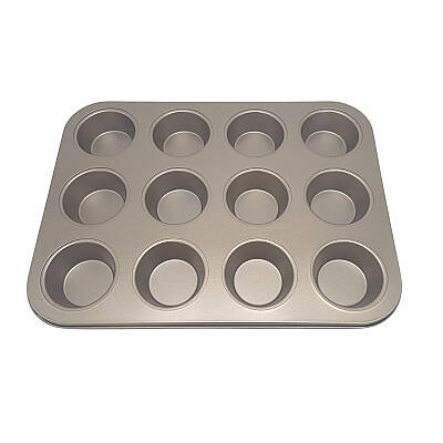 Teflon Kaplamalı Kek ve Muffin Pişirme Kalıbı 35×26 cm - 1