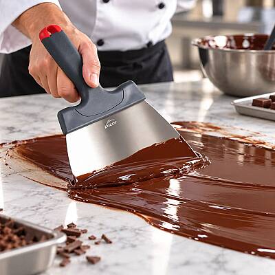 Çikolata Kazıyıcı ve Temperleme Spatulası 16 cm - 3
