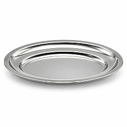Oval Paslanmaz Çelik Servis Tepsisi 20 cm - LACOR