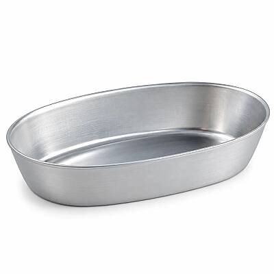 Oval Mekik Tart Kalıbı Alüminyum 5,5x8 cm 5'Lİ Set - 1