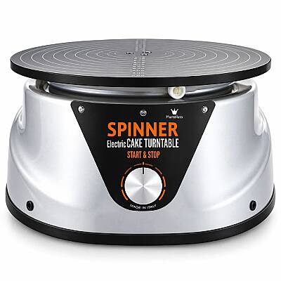 Elektrikli Döner Pasta Sıvama Standı 24 cm - 1