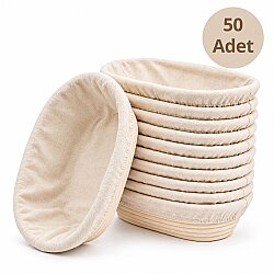 Mayalama Sepet Bezi Oval 25 ve 26 cm 50 Adet 