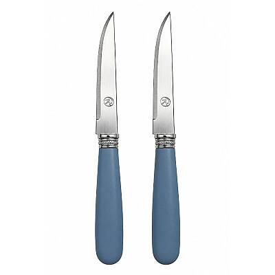 Meyve Bıçağı 8 cm Mavi 2'li Set - 2