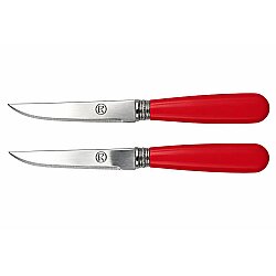 Meyve Bıçağı 8 cm Kırmızı 2'li Set - COOKER