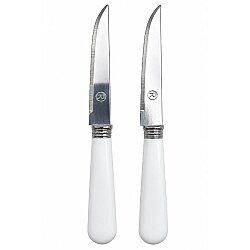 Meyve Bıçağı 8 cm Beyaz 2'li Set - 2