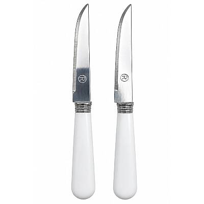 Meyve Bıçağı 8 cm Beyaz 2'li Set - 2
