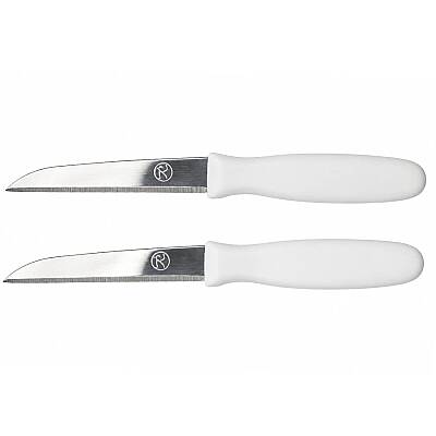 Meyve Bıçağı 7,5 cm Beyaz 2'li Set - 1