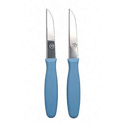 Meyve Bıçağı 7,5 cm Mavi 2'li Set - 2