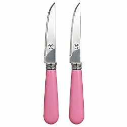Meyve Bıçağı 8 cm Pembe 2'li Set - 2