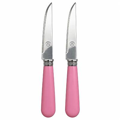Meyve Bıçağı 8 cm Pembe 2'li Set - 2