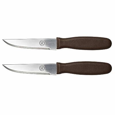 Meyve Bıçağı 7,5 cm Kahverengi 2'li Set - 1