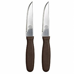 Meyve Bıçağı 7,5 cm Kahverengi 2'li Set - 2