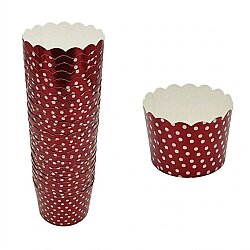 Muffin Kek Kağıdı 25'li Kırmızı - 2