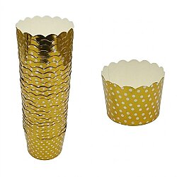 Muffin Kek Kağıdı 25'li Gold - 2