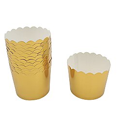 Muffin Kek Kağıdı 25'li Gold - 3